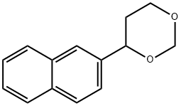 1,3-Dioxane,4-(2-naphthalenyl)-(9CI) 化学構造式