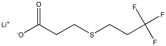 리튬 알파-(2-((2-카르복시에틸)티오)에틸)-오메가-플루오로폴리 (디플루오로메틸렌)
