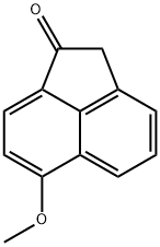 1-Acenaphthenone,6-methoxy-(5CI) Structure