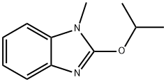 1H-Benzimidazole,1-methyl-2-(1-methylethoxy)-(9CI) Struktur