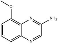 2-Quinoxalinamine,8-methoxy-(9CI) Struktur