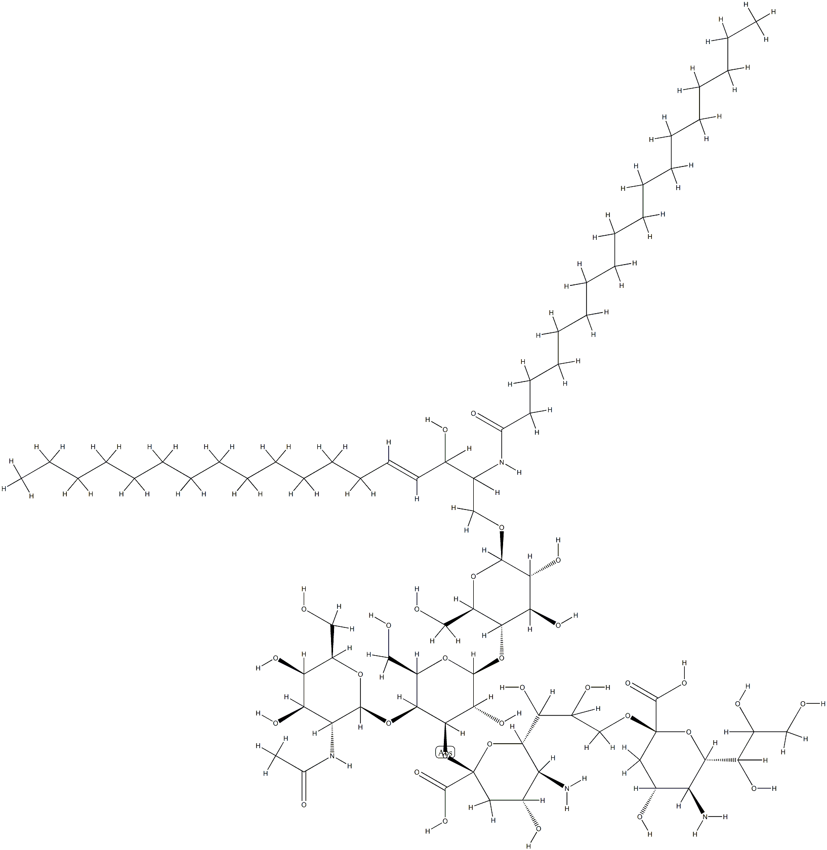 GD2-GANGLIOSIDE Structure