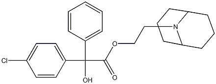 6606-07-1 4-Chlorobenzilic acid=2-(9-azabicyclo[3.3.1]nonan-9-yl)ethyl ester