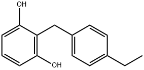 1,3-벤젠디올,2-[(4-에틸페닐)메틸]-(9CI)