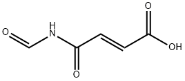 2-Butenoic acid, 4- (formylamino)-4-oxo-, (E)- Structure