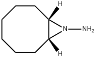 (1α,8α)-9-アザビシクロ[6.1.0]ノナン-9-アミン 化学構造式