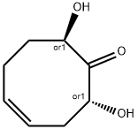4-Cycloocten-1-one, 2,8-dihydroxy-, (2R,8R)-rel- (9CI) Struktur