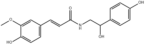 N-FeruloyloctopaMine Structure