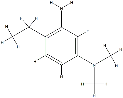 1,3-Benzenediamine,4-ethyl-N1,N1-dimethyl-(9CI) 结构式
