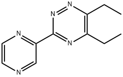 1,2,4-Triazine,5,6-diethyl-3-pyrazinyl-(9CI) 化学構造式