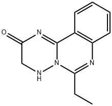 2H-[1,2,4]Triazino[2,3-c]quinazolin-2-one,6-ethyl-3,4-dihydro-(9CI) Struktur