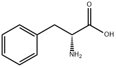D-フェニルアラニン 化学構造式