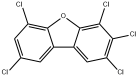 2,3,4,6,8-PCDF Struktur