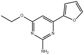 2-Pyrimidinamine,4-ethoxy-6-(2-furanyl)-(9CI),675819-61-1,结构式