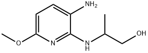 1-Propanol,2-[(3-amino-6-methoxy-2-pyridinyl)amino]-(9CI) Structure