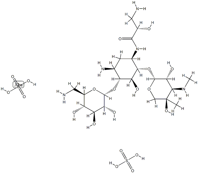IsepamicinSulfate Structure