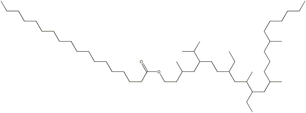 Octadecanoic acid, C32-36-branched alkyl esters Structure
