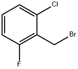 2-クロロ-6-フルオロベンジルブロミド 化学構造式