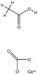 Calcium, acetate carbonate hydrogenated castor-oil fatty acids complexes 化学構造式