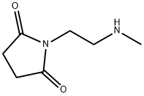 2,5-Pyrrolidinedione,1-[2-(methylamino)ethyl]-(9CI) Struktur