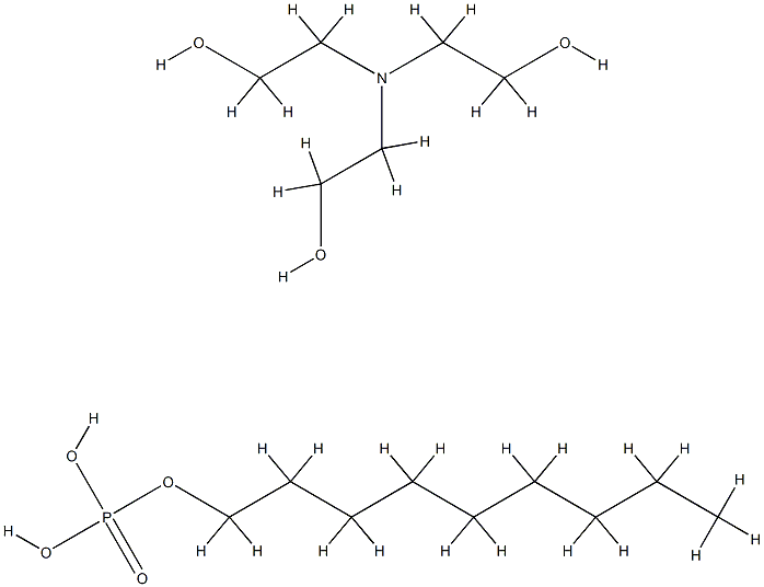 Phosphoric acid, nonyl ester, compd. with 2,2',2''-nitrilotris[ethanol] 结构式