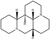 (7aR,7aβ,13aβ,13bα,13cβ)-Dodecahydro-1H,5H,10H-dipyrido[2,1-f:3',2',1'-ij][1,6]naphthyridine Structure
