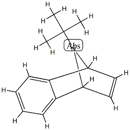 1,4-ジヒドロ-1,4-エピミノ-9-(1,1-ジメチルエチル)ナフタレン 化学構造式
