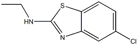 5-氯-N-乙基-1,3-苯并噻唑-2-胺 结构式