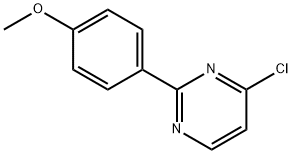 4-氯-2-(4-甲氧基苯基)嘧啶, 68535-54-6, 结构式
