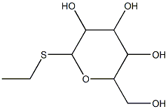 Hexopyranoside, ethyl 1-thio- (9CI) Structure