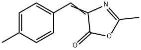 5(4H)-Oxazolone, 2-Methyl-4-[(4-Methylphenyl)Methylene]- Struktur