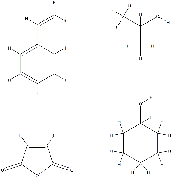68890-82-4 2,5-Furandione, polymer with ethenylbenzene, cyclohexyl 1-methylethyl ester