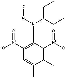 N-ニトロソペンジメタリン 化学構造式