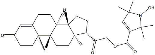 deoxycorticosterone nitroxide Structure