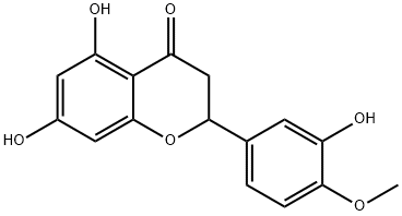 (2S)-5,7-Dihydroxy-2-(3-hydroxy-4-methoxyphenyl)-4-chromanone, 3',5,7-Trihydroxy-4-methoxyflavanone|3′,5,7-三羟基-4-甲氧基黄酮