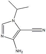1H-Imidazole-5-carbonitrile,4-amino-1-(1-methylethyl)-(9CI) Structure