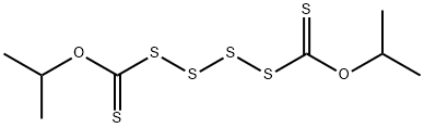 Diisopropylxanthogen tetrasulfide Struktur