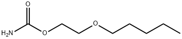 2-ペントキシエチル=カルバマート 化学構造式