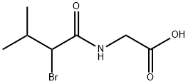 2-[(2-BROMO-3-METHYLBUTANOYL)AMINO]ACETIC ACID,6940-46-1,结构式