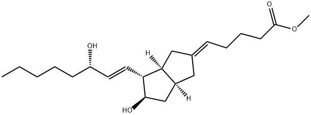 Carbaprostacyclin methyl ester 结构式