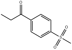 69566-95-6 1-Propanone, 1-[4-(methylsulfonyl)phenyl]- (9CI) 
Propiophenone, 4'-(methylsulfonyl)- (7CI)
