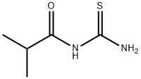 (2-methylpropanoyl)thiourea Struktur