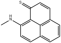 Phenalene,1-thione-9-methylamino-,69915-35-1,结构式