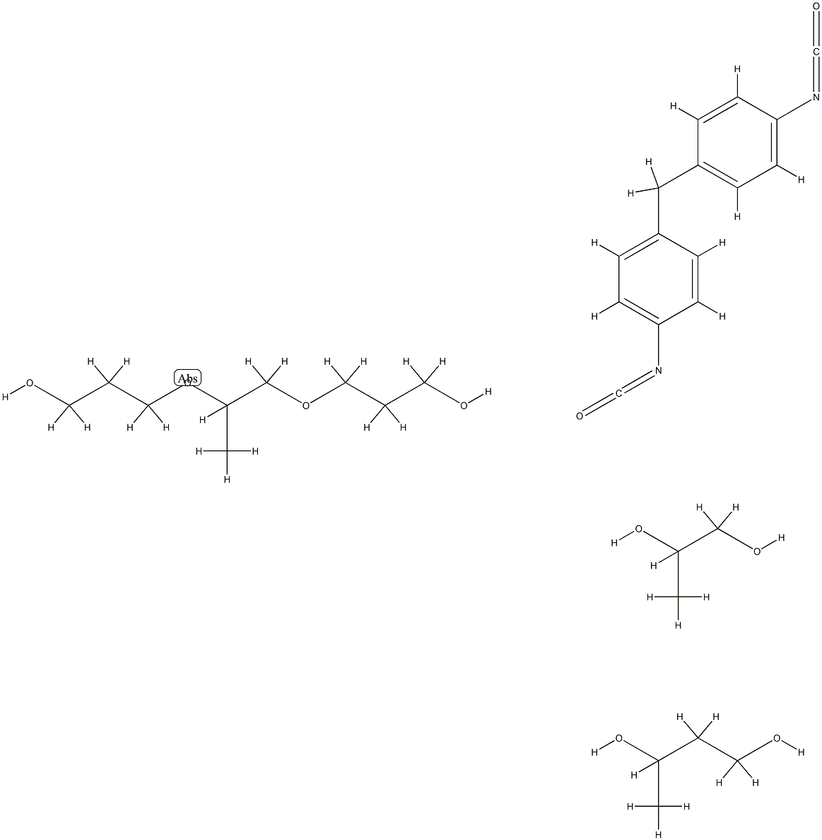 70644-57-4 1,3-Butanediol, polymer with 1,1'-methylenebis[4-isocyanatobenzene], [(1-methyl-1,2-ethanediyl)bis(oxy)]bis[propanol] and 1,2-propanediol