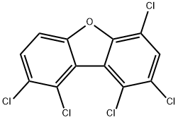 1,2,4,8,9-PNCDF 化学構造式