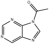 9H-Purine, 9-acetyl- (6CI,7CI,9CI) Structure