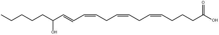 15(S)-HETE溶液 (0.1MG/MLメタノール溶液) 化学構造式