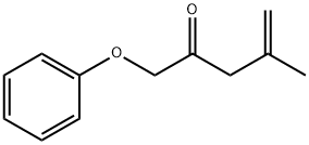 4-Penten-2-one,4-methyl-1-phenoxy-(5CI) Structure