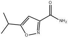 3-Isoxazolecarboxamide,5-(1-methylethyl)-(9CI) Struktur