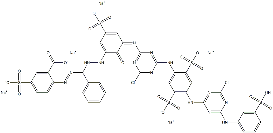 C.I.活性蓝160 结构式